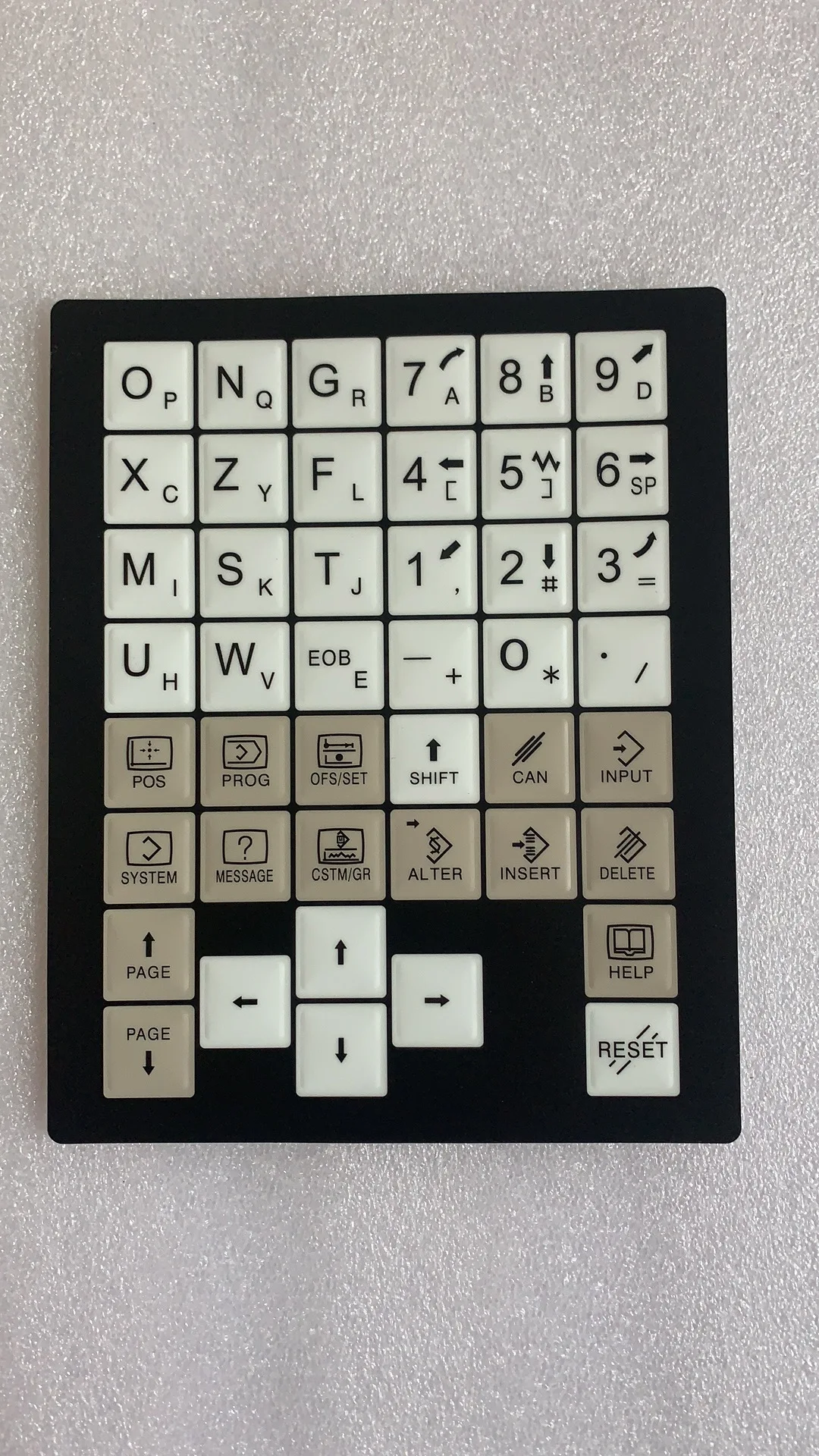 100% Fanuc Oi_ TD/MD 0i-TC 0i-TB Oi_ MATE_ MC operation panel keyboard key film warmly for 1 year