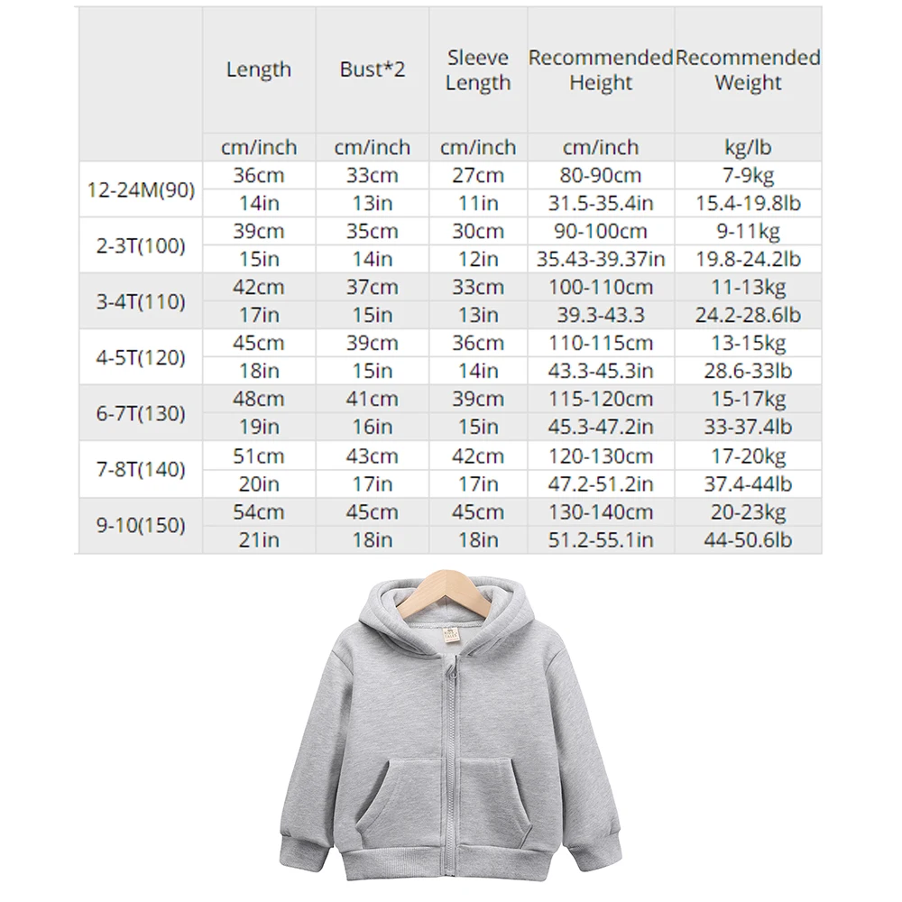 2026 kinder Mit Kapuze Fleece Sweatshirt Kleidung Solide Baumwolle Dicke Outdoor Top Jungen Mädchen Sport Mantel Kinder Koreanische Casual Jacke – Detail 1
