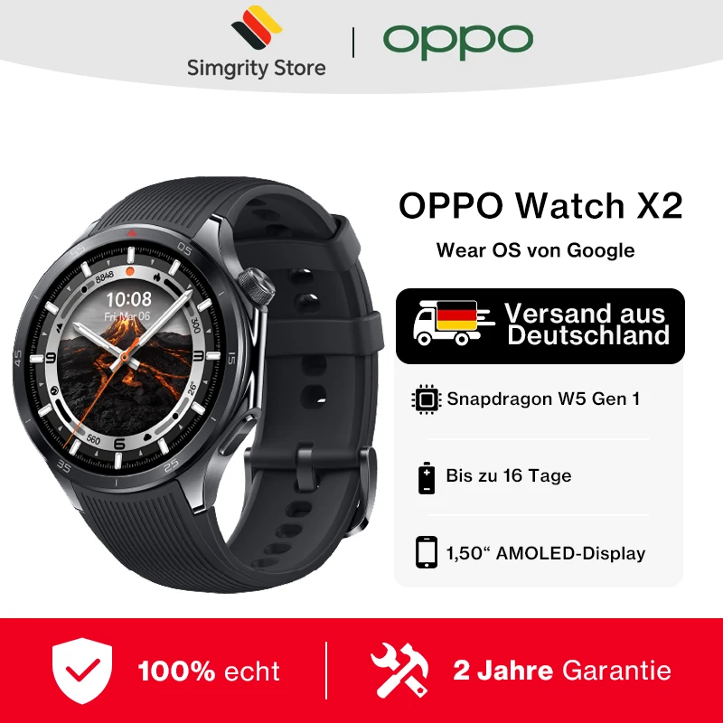 OPPO Watch X2 mit LTPO AMOLED-Display – Warum dieses Gerät mein tägliches Training und meine Gesundheitsüberwachung revolutioniert hat