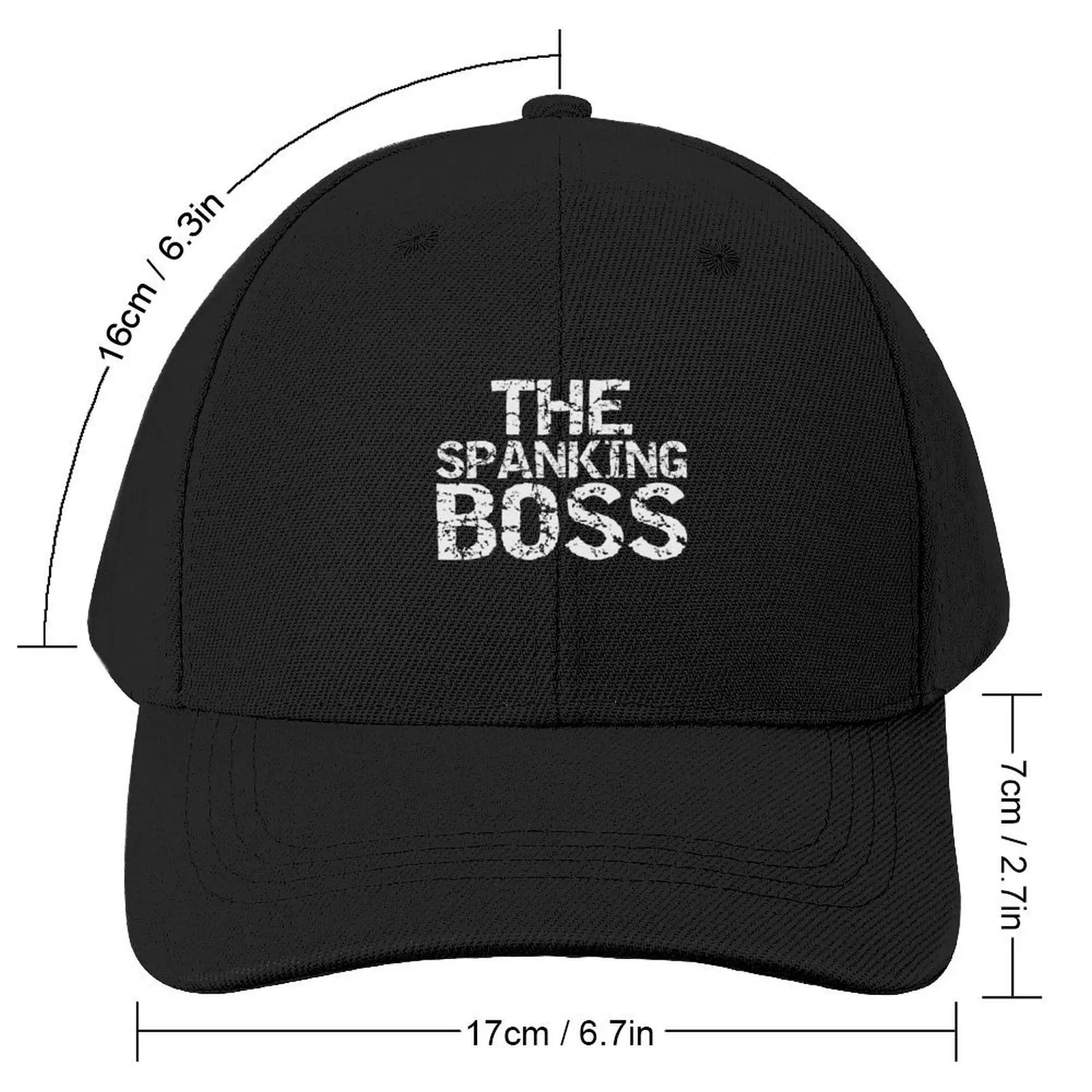 The Spanking Boss Funny Submissive Kinky Spanking Humor Baseball Cap Kids Hat Rugby Sports Cap Hats For Women Men's