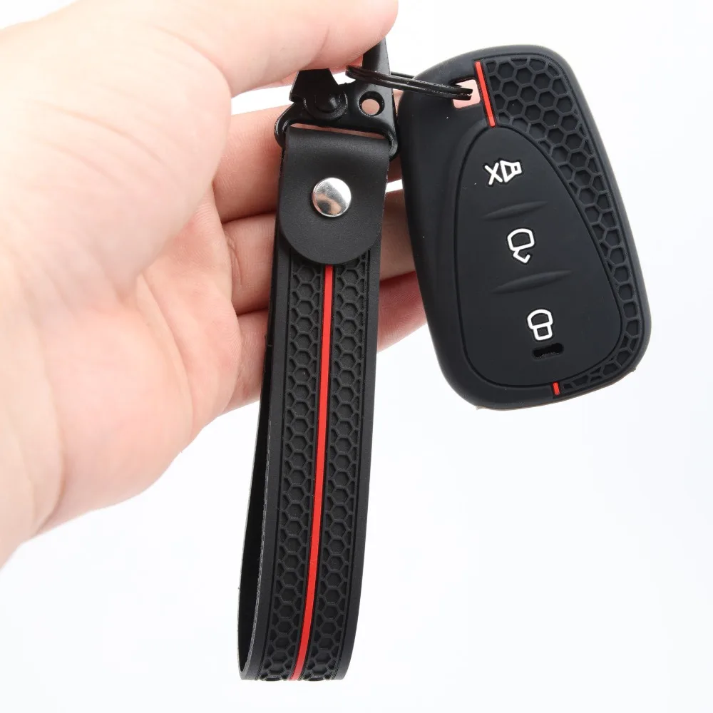 Silicone Remote Key Case For SYM Husky 150 Tuscany Jet X 125 Jet X 150 X125 For GPX Drone 150X with wrist carabiner