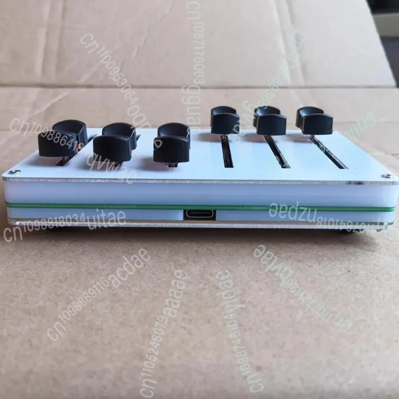 رسم خرائط CC مخصص U-SB لبرنامج DAW - وحدة تحكم MIDI Fader ذات 6 قنوات مقاس 45 مم #1