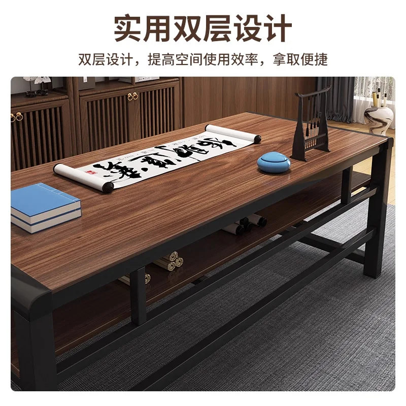 طاولة الخط الصيني الجديدة طاولة الرسم مكتب منزلي فرشاة مكتب الكتابة