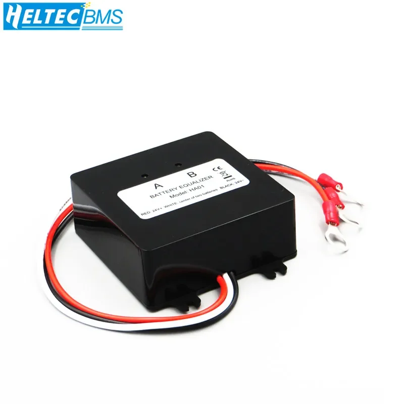 Imagem -04 - Heltec Equalizador de Bateria 24v para Duas Peças 12v Gel Inundação Agm Baterias de Chumbo-ácido Balanceador de Tensão Regulador de Carregador de Chumbo-ácido