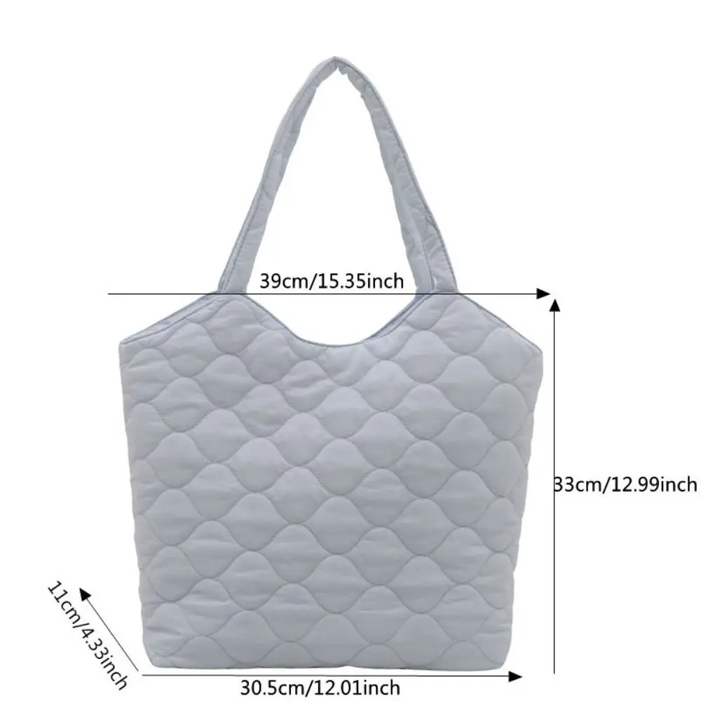 تصميم جديد حقيبة يد ذات سعة كبيرة مقاومة للماء حقيبة كتف قابلة لإعادة الاستخدام مبطنة من القطن باللون الأسود حقيبة تسوق