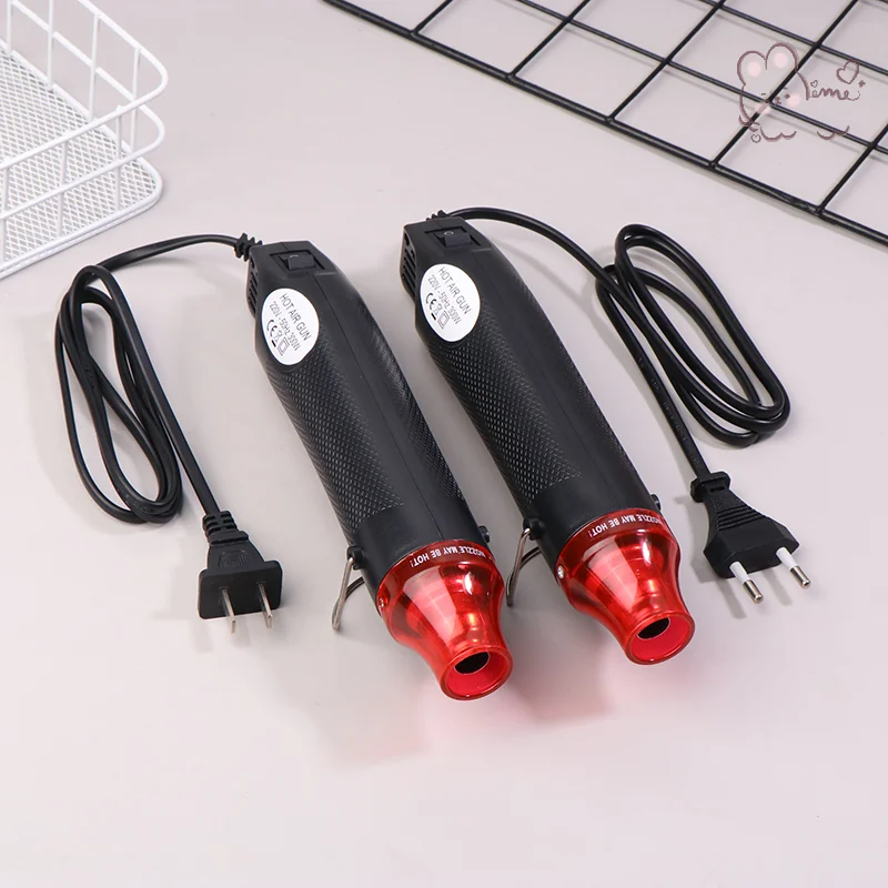220/110V Hot Air Gun DIY Tool Heat Electric Power Tool Mini 300W Soldering Temperature Crafts Blower With Supporting Seat Shrink