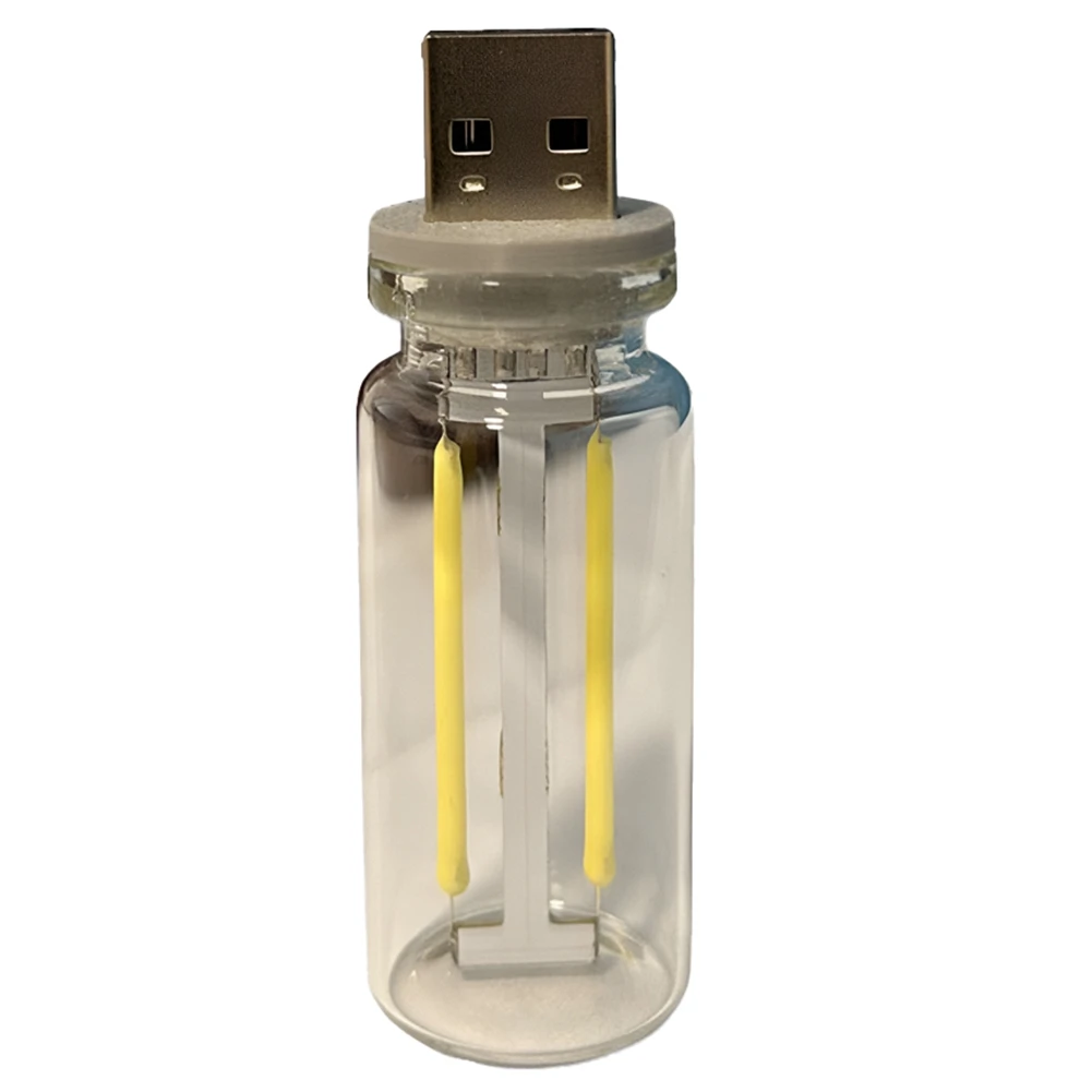 AA63 HOT USB автомобильное внутреннее атмосферное освещение подключаются USB мини светодиодные лампы накаливания для спальни, детской, автомобиля,