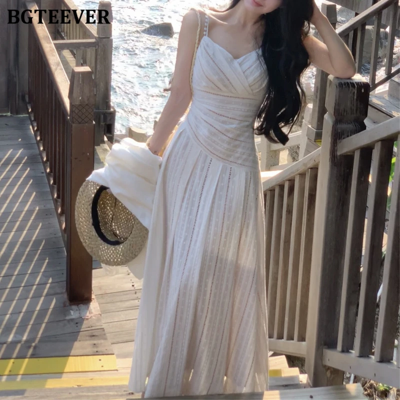 

BGTEEVER летнее повседневное женское платье трапециевидной формы без рукавов с тонкой талией на шнуровке, стильное женское платье средней длины с v-образным вырезом на бретельках