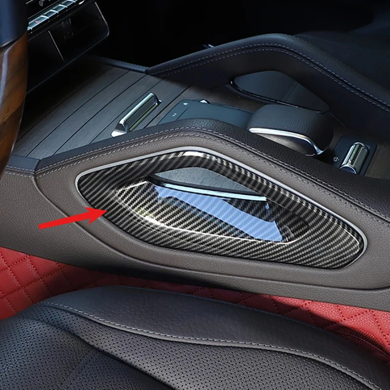 

Car Center Console Armrest Side Protective Cover Trim For Mercedes Benz GLE GLS Class W167 V167 X167 2020 2021 2022