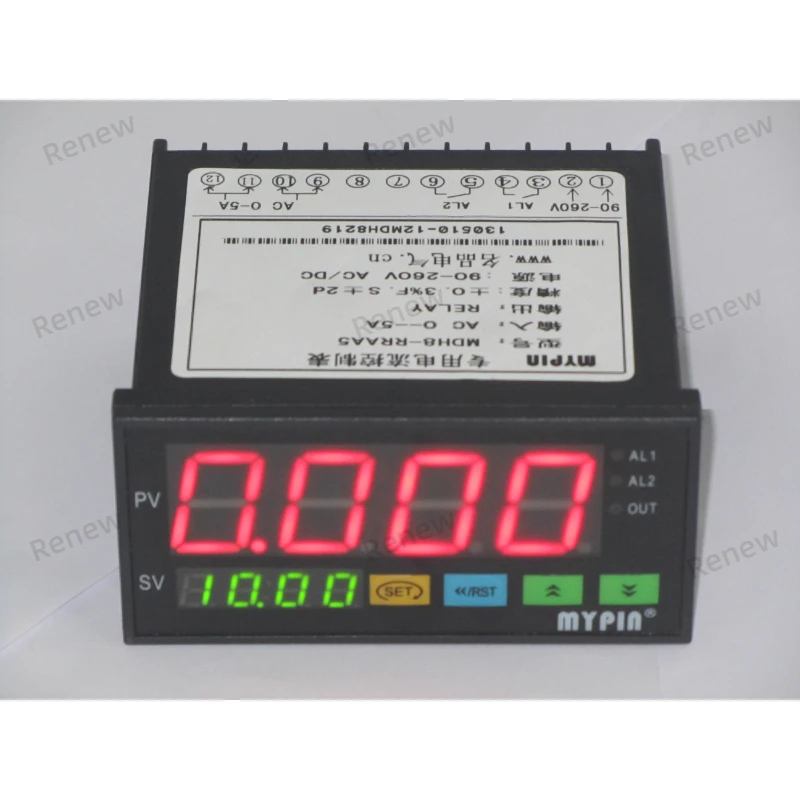 Mining Special Current Control Meter 0-5a Ac Relay Output 90-265v Ac Dc Power Mdh8-rraa5