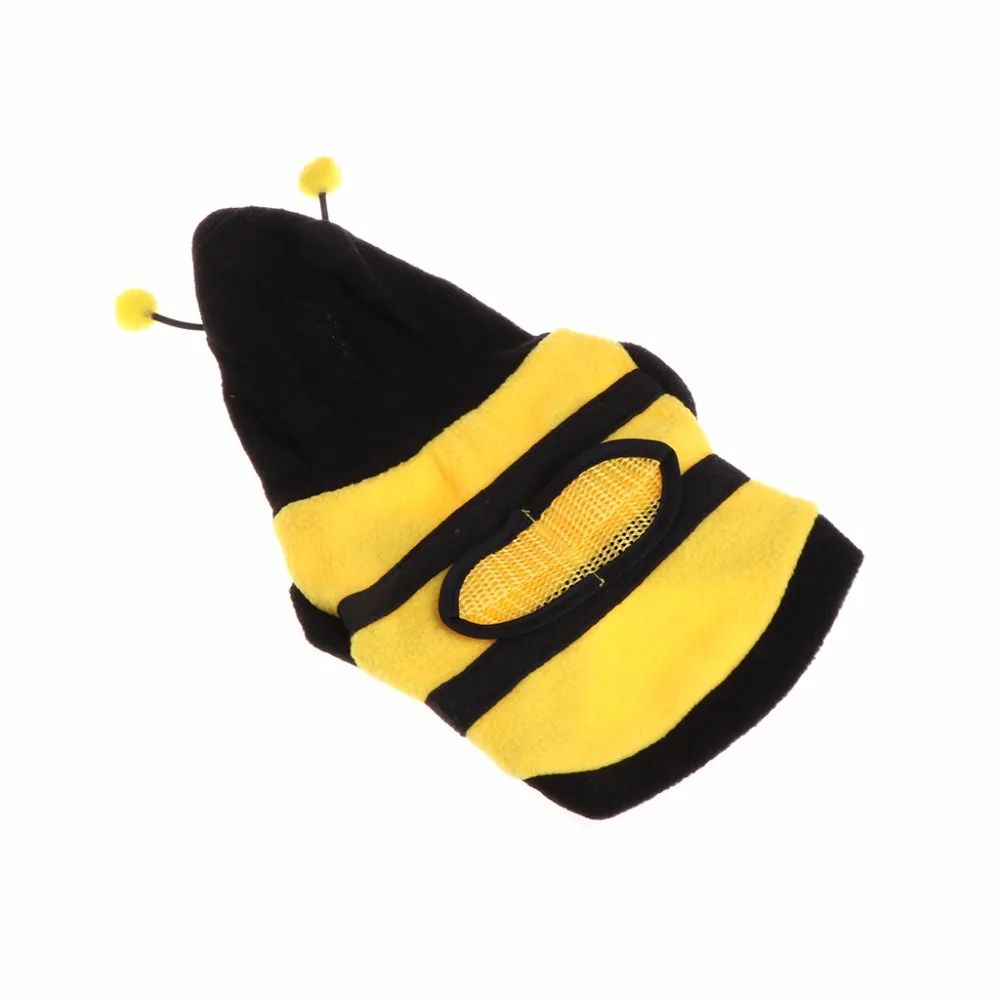 SUPREPET Cute Pet Clothes Bee Costume Soft Warm Cloth Coat Hoodie For Dog Puppy Cat Dress Up All Season Pets Accessories