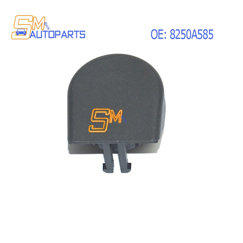 New Car Front Windshield Wiper Arm Nut Cover Cap 8250A585 for Mitsubishi Lancer ASX 2012-2024 Black