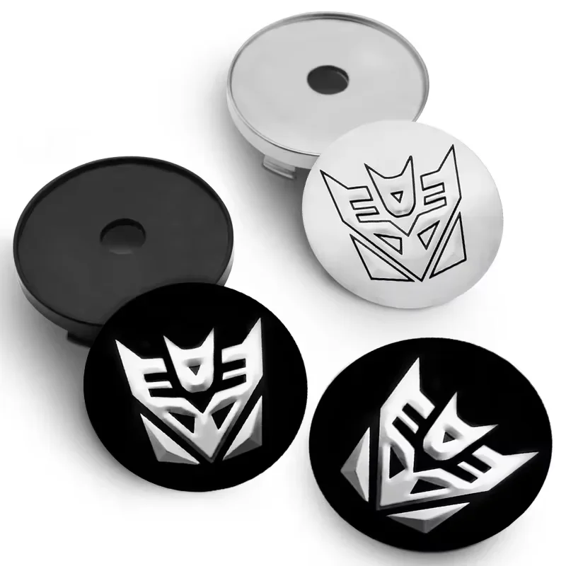 3D Car Sticker For Decent /Villain Badge Decepticons Badge Tail Sticker For Cool Autobots Logo Car Design Motorcycle Accessories