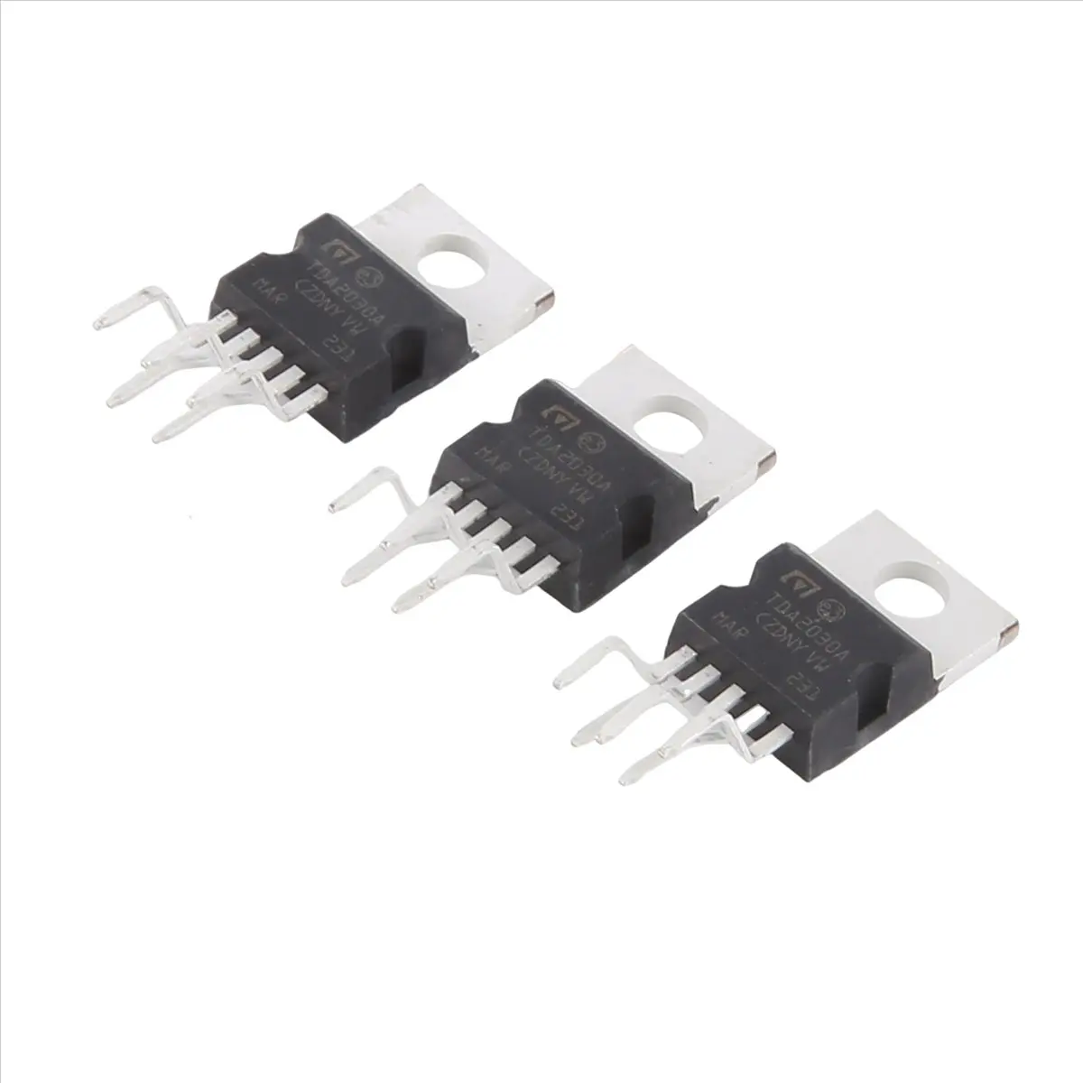 ABGN 3 Pcs TDA2030A Single Op Amp Audio Operational Amplifier IC Chips 5 Pin