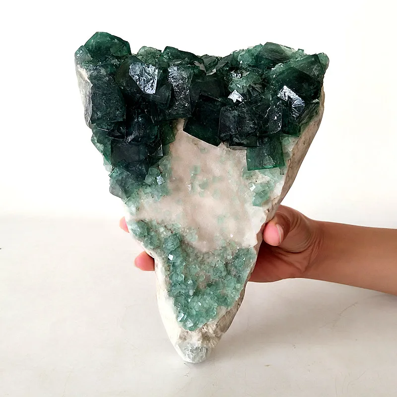 2906g Natural Stone Fluorite Raw Crystals Flower Gift Minerals Desk Ornaments Hoom Room Decoration Gemstones witchcraft Reiki