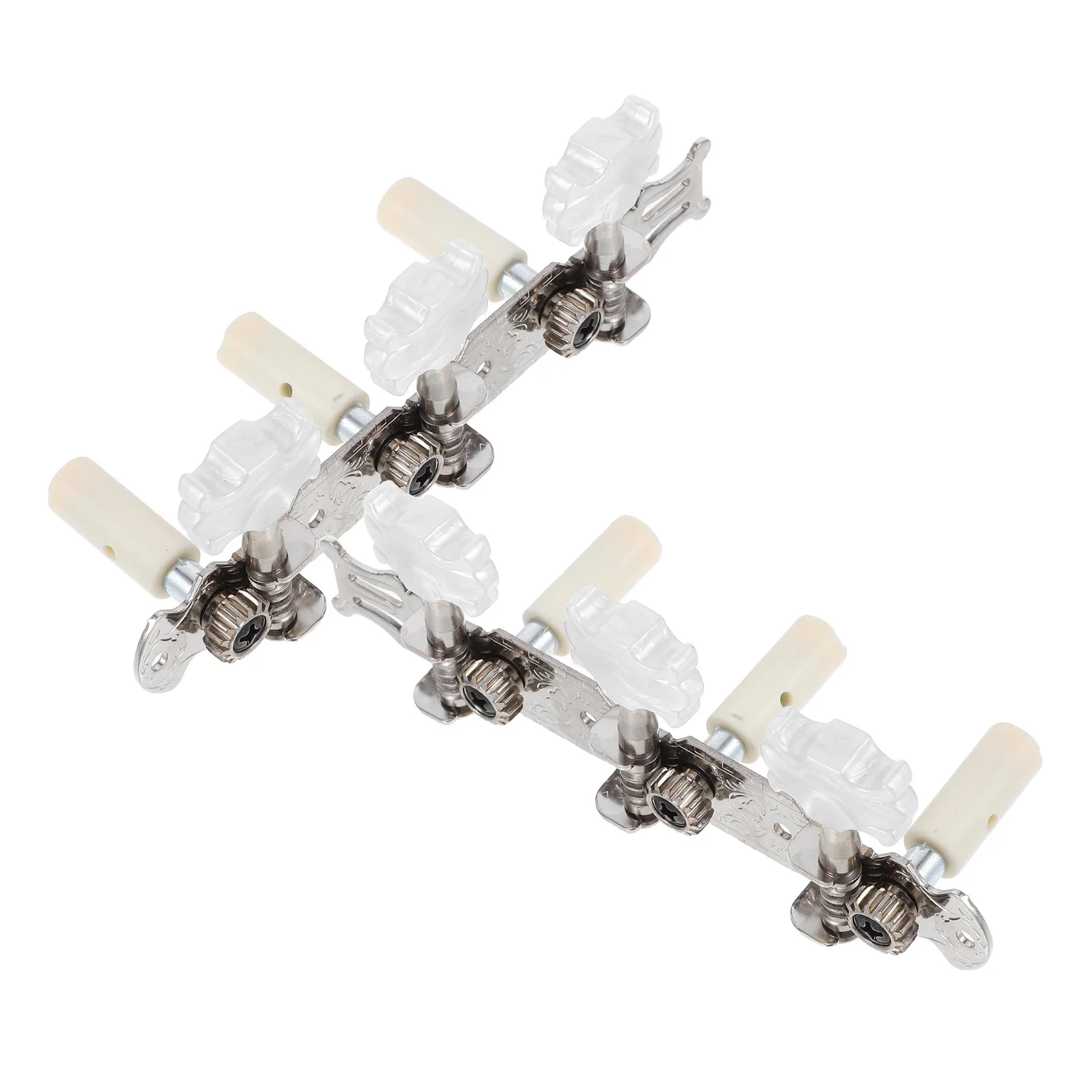 

1Pair Classical Guitar Tuning Pegs Ergonomic Smooth Rotation Replacement Tuners for Acoustic Folk Guitars Easy Installation