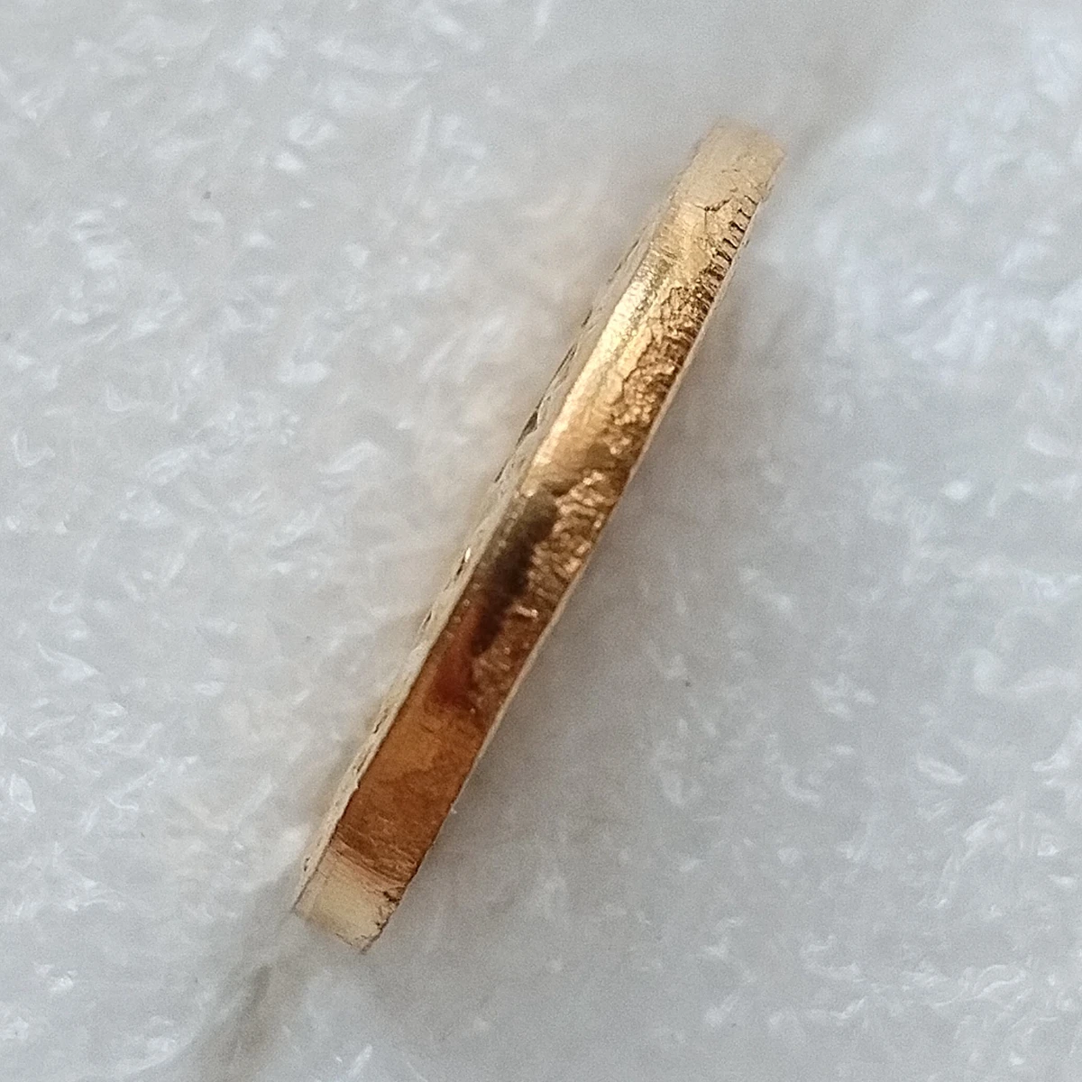 استنساخ الإمبراطورية البيزنطية Solidus 654-659 عملة تذكارية مزخرفة مطلية بالذهب