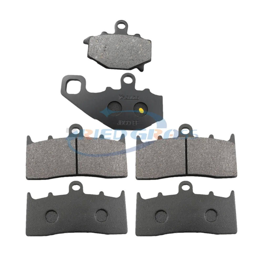 

Motorcycle front and rear brake pads for Kawasaki ZX-6R ZX636 1998-2002 ZX-9R 1996-2001