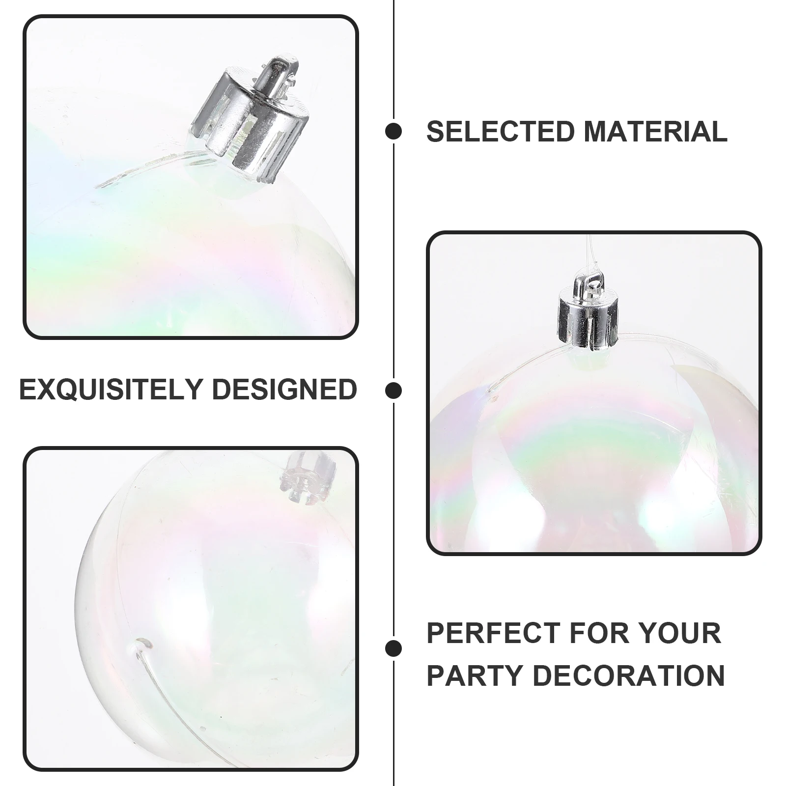 

12pcs Christmas Decoration Balls Festive Ornament Xmas Tree Hanging Party Supplies Holiday Decoration Pendant Ornament