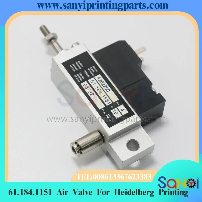 Лучшее качество 61.184.1151 Блок клапана воздушного цилиндра D20 H4 для деталей печатной машины Heidelberg SM102 CD102