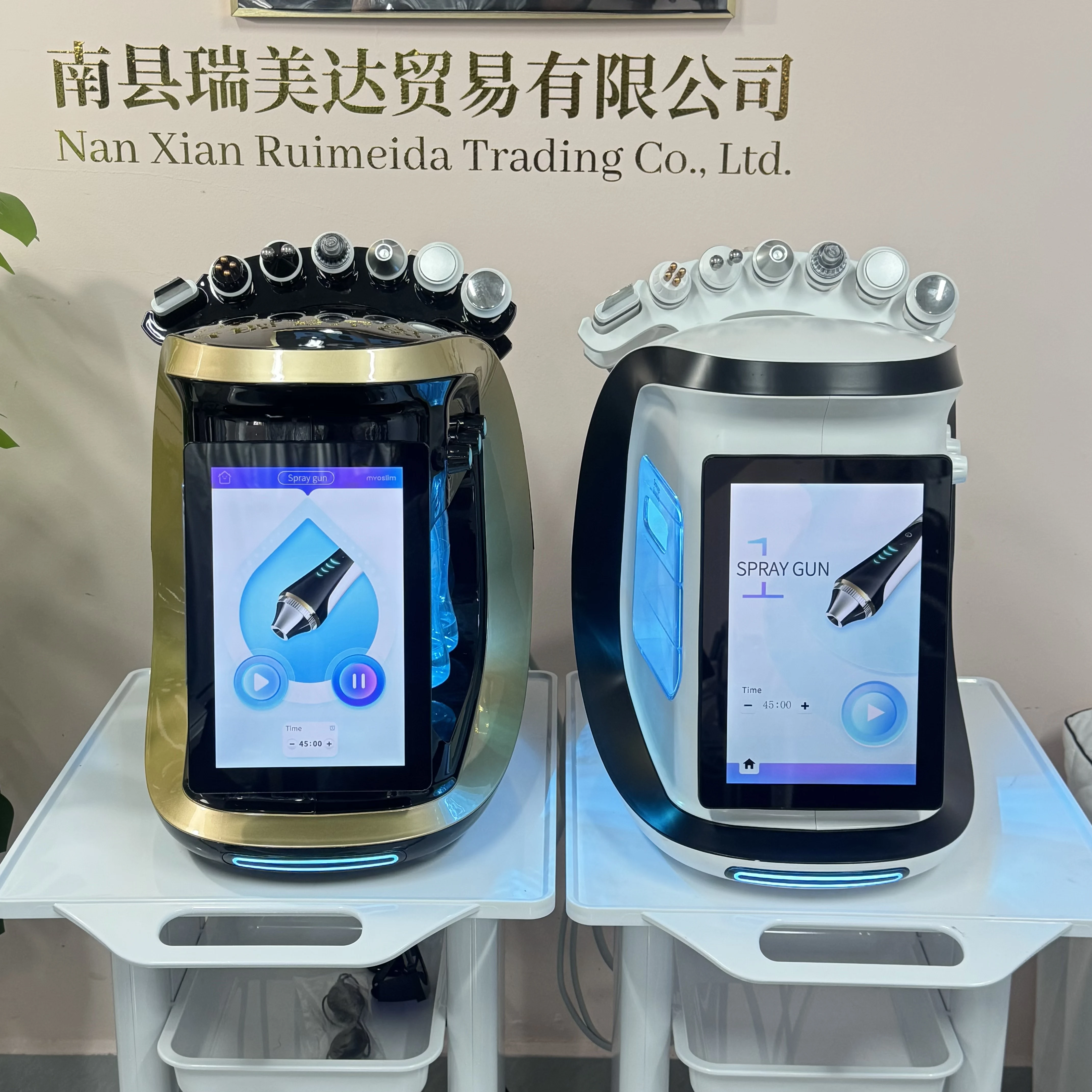 Portable 7 in 1 Skin Care Peeling RF Oxygen Jet Water Skin Microdermabrasion O2 Jet Peel Oxygen Other Home Beauty Equipment