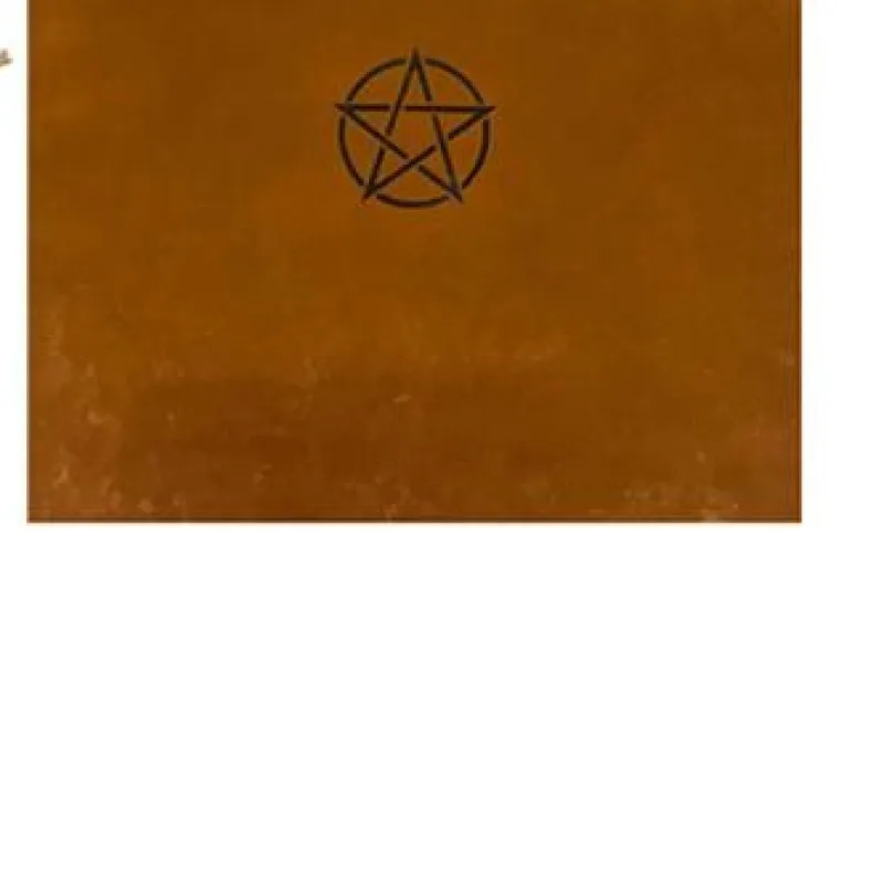 

Скатерть для Таро с пентаграммой и сумкой, ткань для языжнического алтаря 50x50 см, скатерть для гадания, украшение для домашнего стола