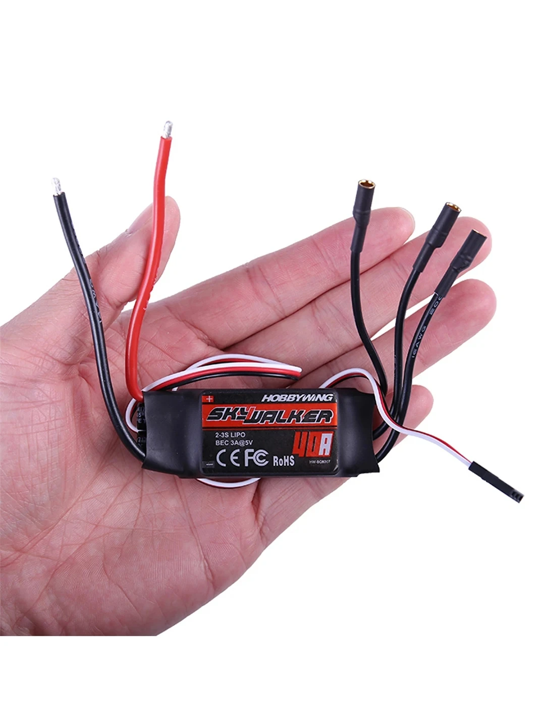 15A 20A 30A 40A 50A 60A 80A ESC Speed Controller With UBEC For RC Airplanes Helicopter Compatible Hobbywing Skywalker