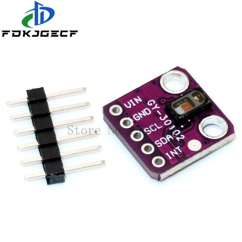 Picture 6: Heart Rate Click MAX30102 MAX30100 Sensor Module Breakout Ultra-Low Power Consumption For Arduino