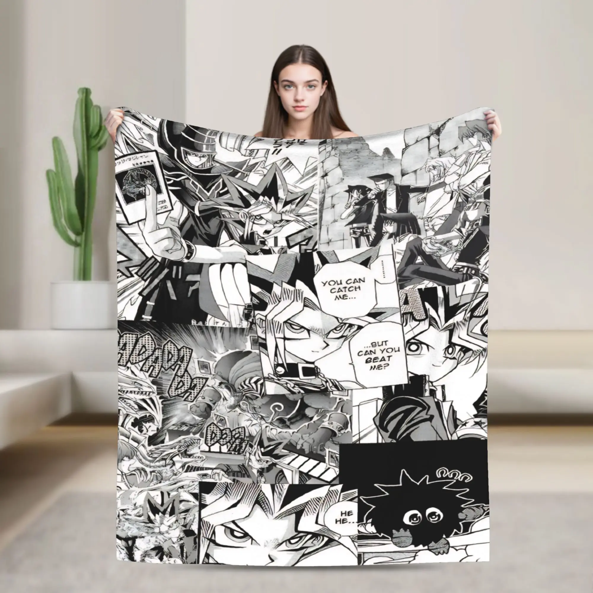 Yu-Gi-Oh  Blanket Multiple Sizes Super Soft Cozy  Throw Blankets for Couch Sofa and Bed