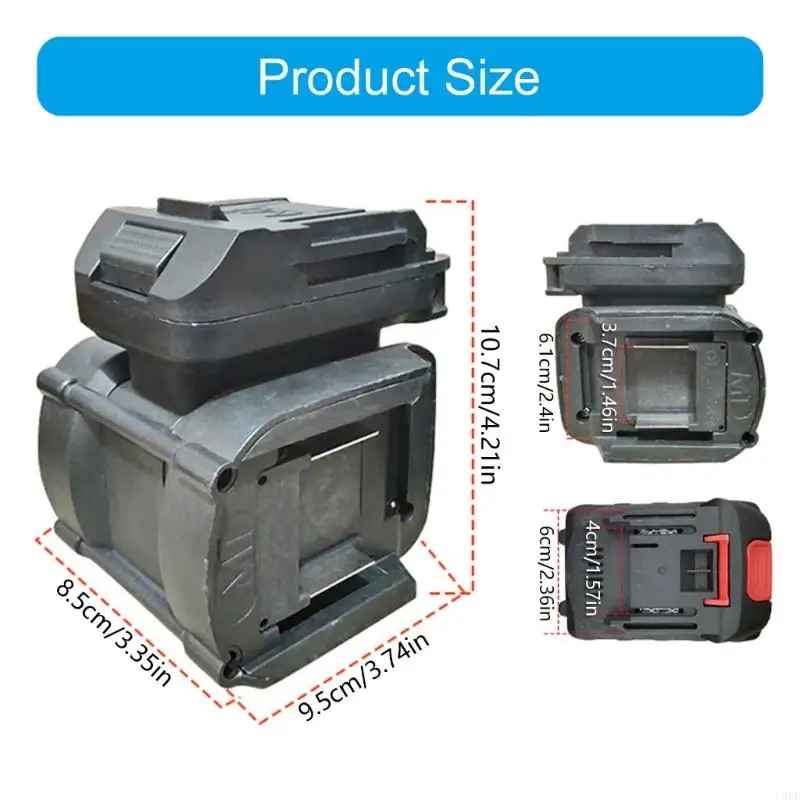   High Efficiency Double 18V Battery Adapter for BL1815 BL1830 BL1840 BL1845