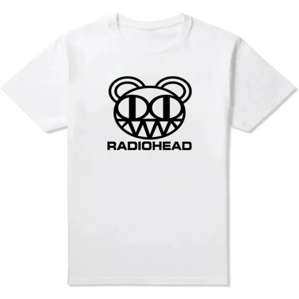 Radiohead T Shirt women Vintage Classic Tees North America Tour Rock Boy Men's Tee Camisetas Hombre Hip Hop Street casual T