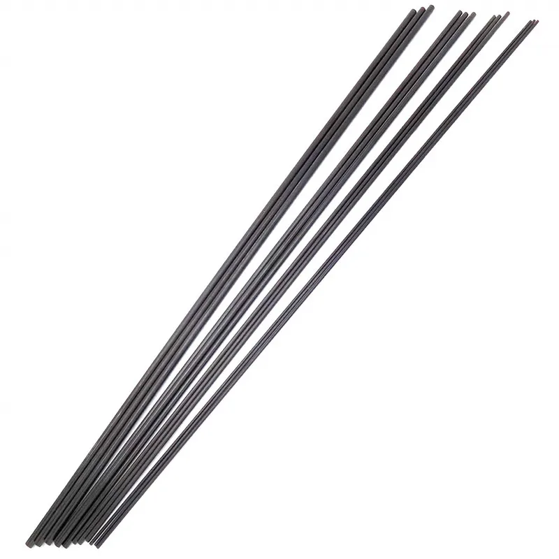 5pcs 1000mm Solid Carbon Fiber Rods Diameter 1mm 1.5mm 2mm 3mm 4mm 5mm 6mm 7mm 8mm 9mm 10mm RC Aircraft Kite Matte Carbon Rods