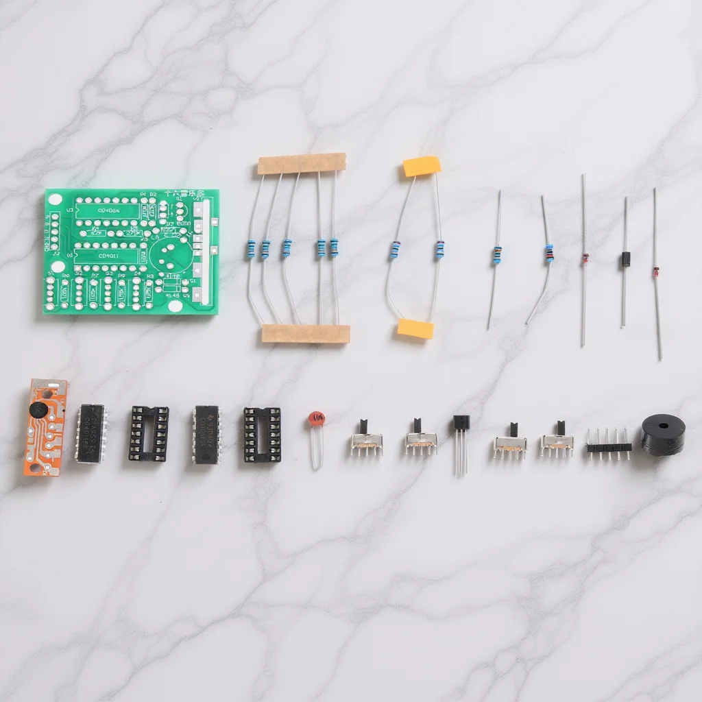 

1 set 1 Set Diy Music Box Circuit Board Copper Clad Soldering Practice Kit For Kids Adults Stem Educational Project Tools