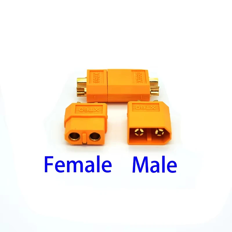 XT60 Stecker Buchse Bullet Stromverbinder universelles Zubehör für Lithium Batterie Fernsteuerung Motor Quadcopter Multirotor Drohne Modellflugzeug geeignet für Reparatur Ersatz Eigenmontage elektrische Anschlusszubehö – Detail 3