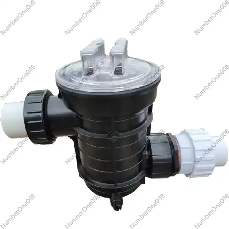 For Hair Filter for Salon and Bathroom Drain Anti-Clogging Strainer, Water Pump Pre-Filter with Connection Tube for Removal