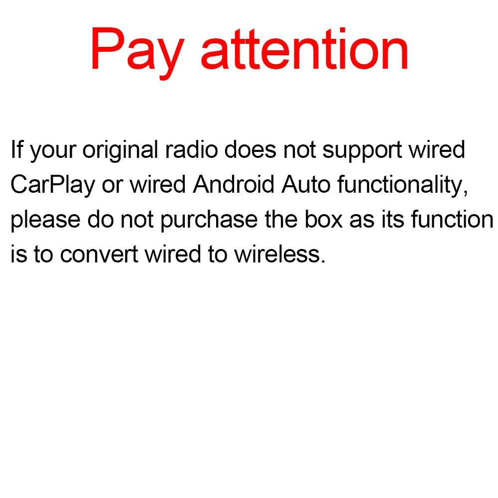 New Mini Box Wired To Wireless CarPlay Android Auto Wireless Adapter Plug And Play Universal For BMW Audi Toyota Kia Nissan VW