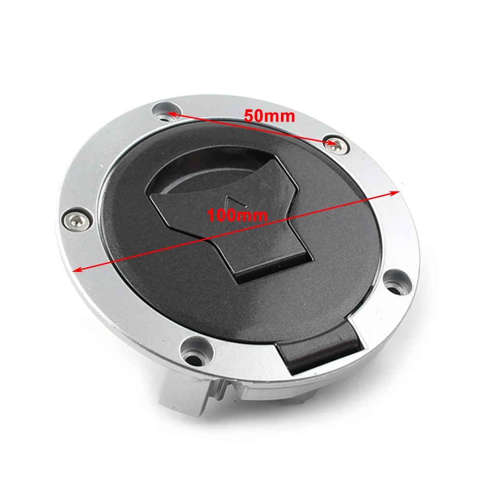 5 Holes Aluminum Motorcycle Fuel Tank Gas Cap Cover w/ Key Set For Honda CBR1000RR CB650F CBR650F VFR800FD 2015-2018