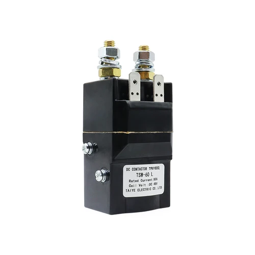 Imagen 2 del producto Relé de potencia TSW60L 80A 1NO, Contactor de 24V CC 48V para coche, carretilla elevadora eléctrica, camiones, barcos, batería