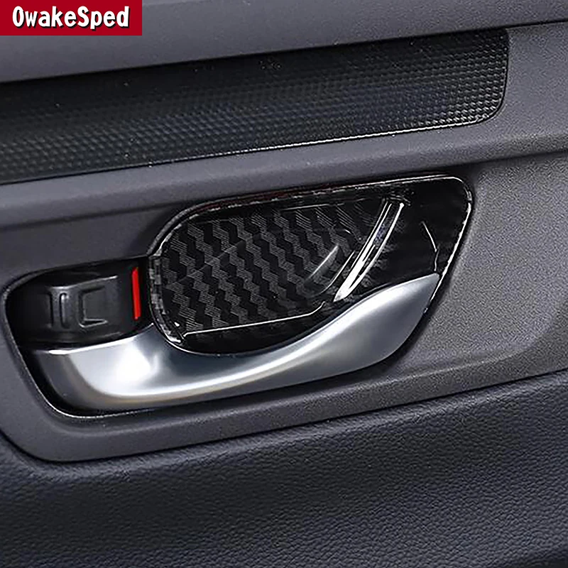 

Стайлинг автомобиля, наклейки на дверную чашу, украшение для Honda CRV 2023, крышка на запястье, отделка, аксессуары для интерьера