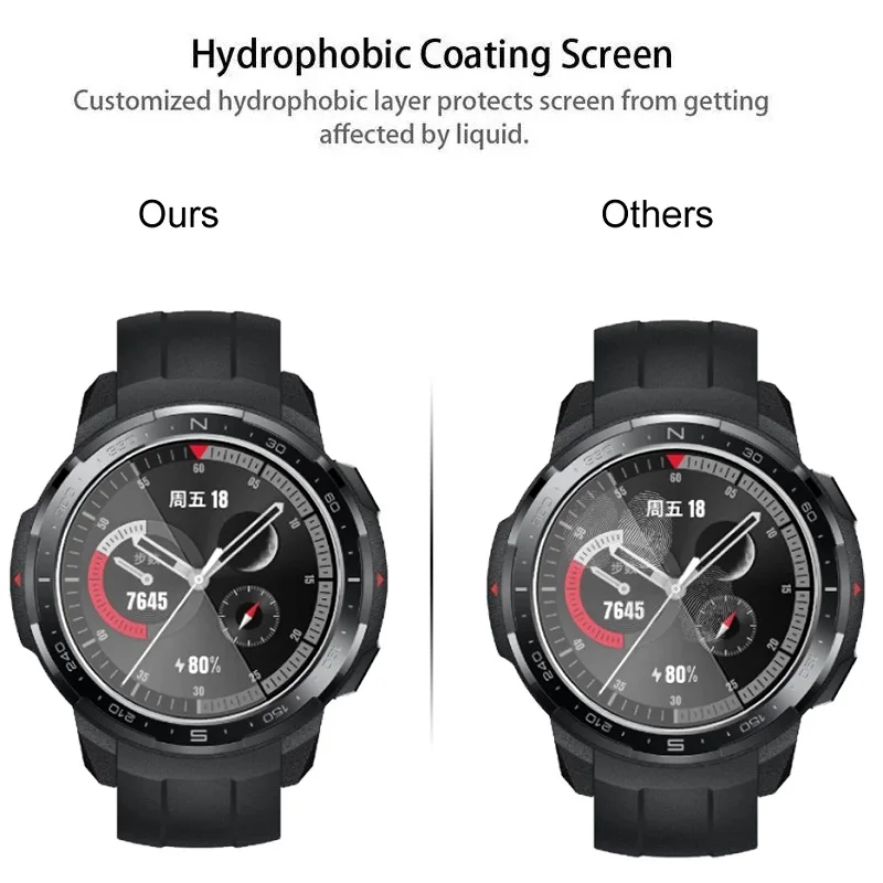 For Honor Watch GS Pro/Honor Magic Watch 2 Screen Protector Tempered Glass for Honor Watch GS Pro/Honor Magic 2 46MM Film Foil