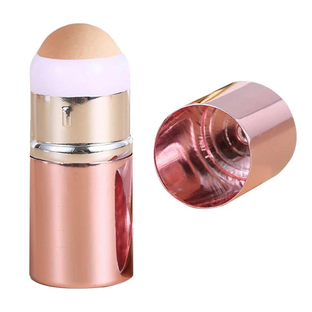 

Face Roller Oily Skin Volcanic Stone Absorbing Stick Rollers Facial Blotting Aluminum Alloy Control Massager
