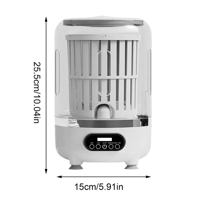 غسالة ABBZ-Mini - غسالة ملابس داخلية محمولة للسفر والمساكن والشقق والغسيل المنزلي والاستخدام اليومي #6