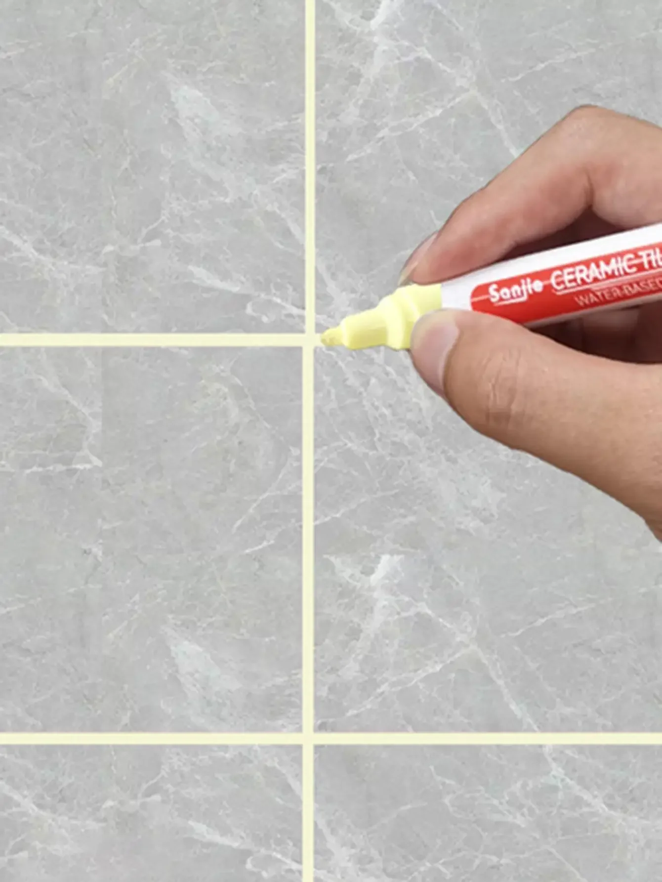 1/5/10/30PC Keramische tegels badkamer muur vloertegel kloof kleur reparatie anti-schimmel waterdicht whiteboard kleur reparatie pen