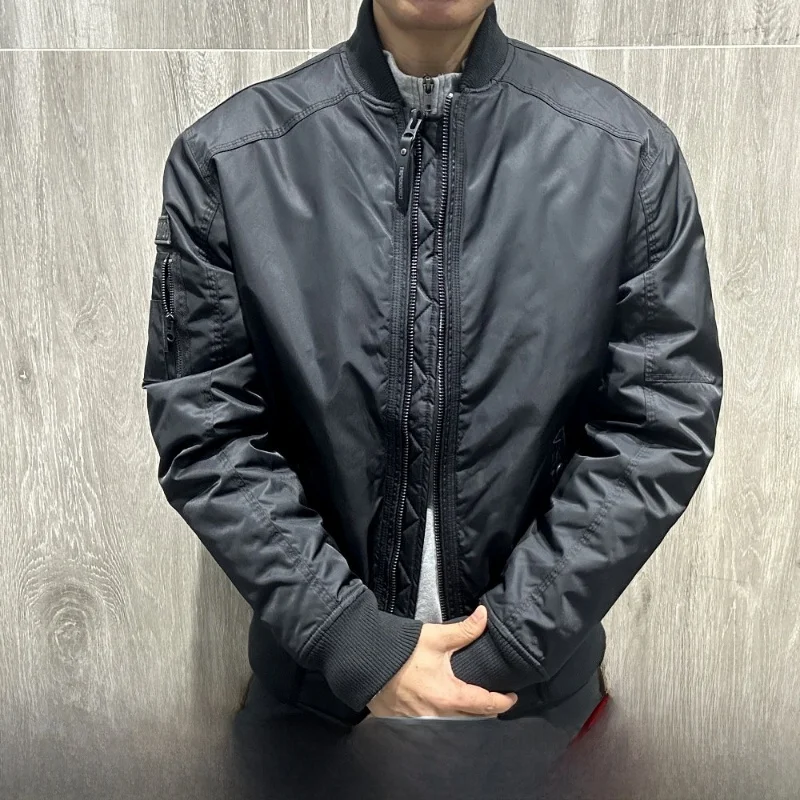 

Редкая немецкая высокотехнологичная хлопковая куртка-бомбер для мужчин, осенне-зимняя, водонепроницаемая, в стиле Urban Sle