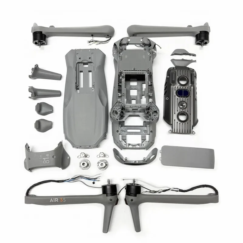 

Body Shell for DJI Air 3S Front Left Motor Arm Rear Back Right Engine Arm Upper Shell Middle Bottom Cover GPS ESC Board