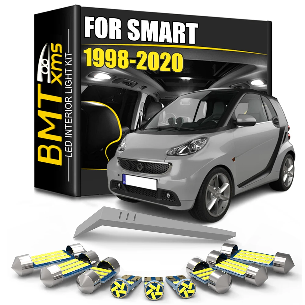 BMTxms Canbus Dla Smart Fortwo 450 451 453 Forfour MK1 454 MK2 453 EQ Napęd elektryczny 2000 2010 2016 2018 2020 Oświetlenie wewnętrzne LED