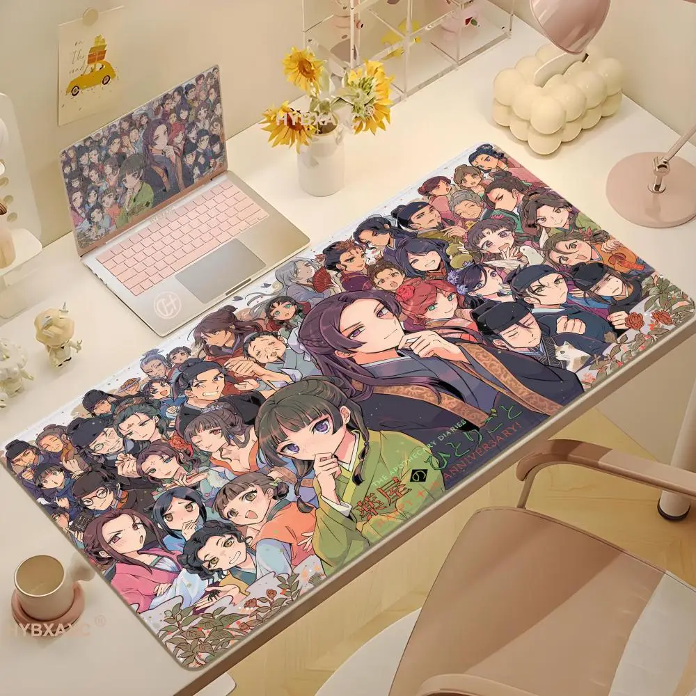 

Коврик для мыши The Apothecary Diaries Коврик для клавиатуры XXL Большой Kawaii Аниме Девушка Настольный коврик Аксессуары для компьютерных игр Симпатичный коврик для мыши