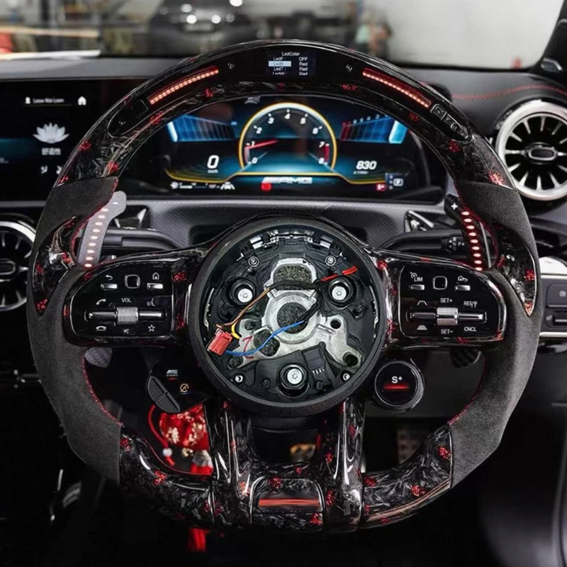 Modified Custom Carbon Fiber Steering Wheel Car Interior Modification Component