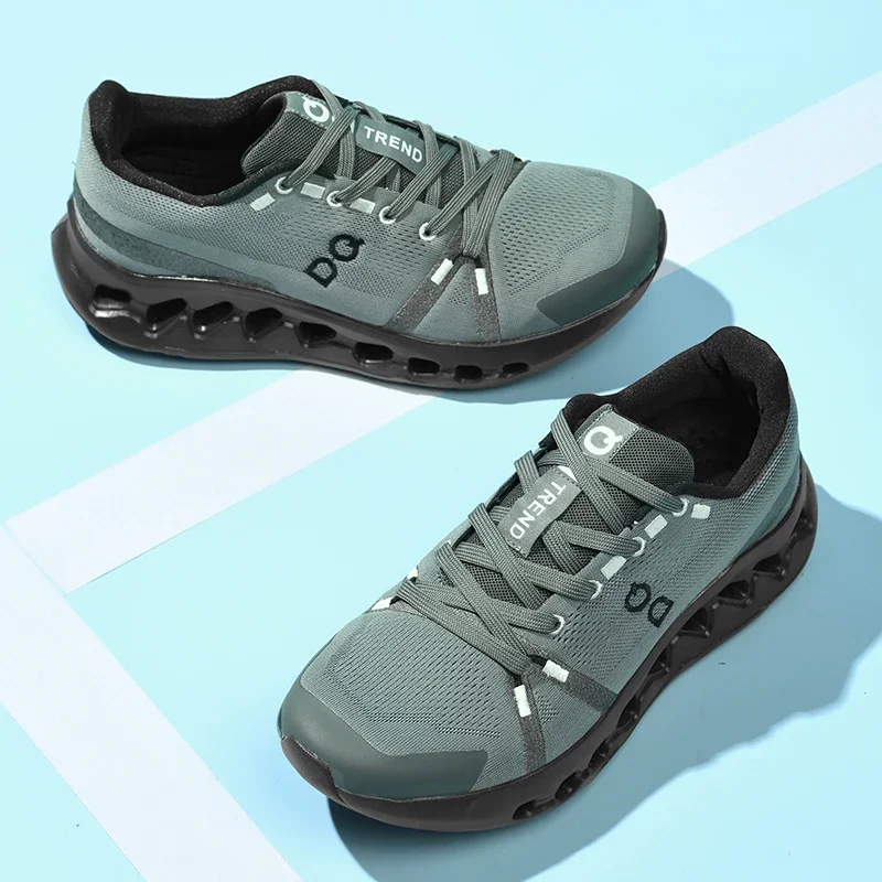 Fashionable, lightweight, breathable, cushioned, and rebounding sports shoes for summer