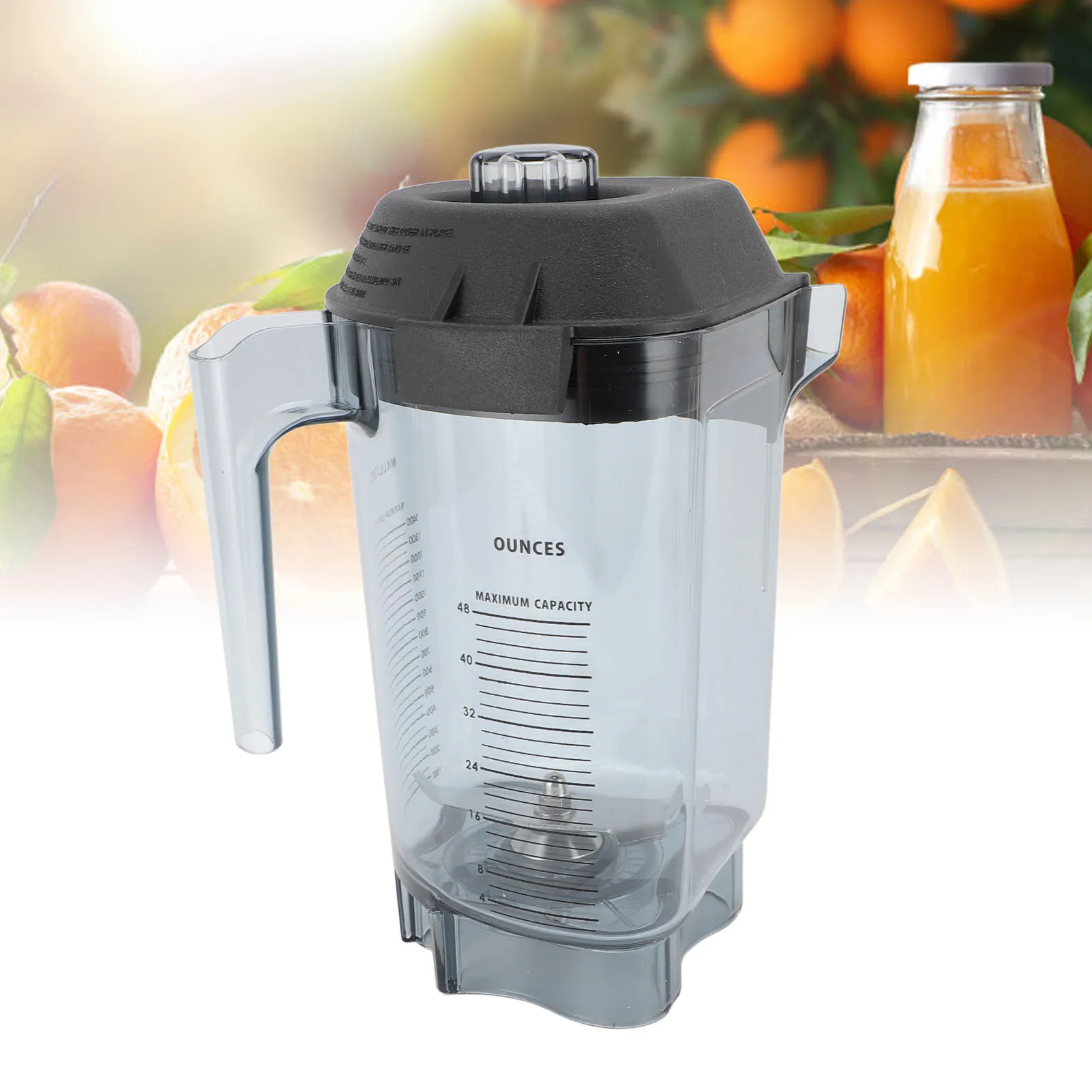 

Кувшин для блендера на 48 унций, контейнер для блендера из ПК с лезвиями из нержавеющей стали в сборе для замены чашки блендера Touch and Go